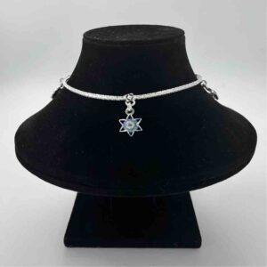 Silver Fancy Bombey Patta Design Anklets