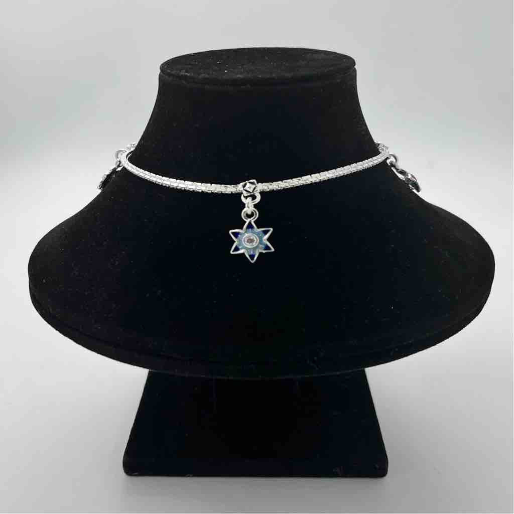 Silver Fancy Bombey Patta Design Anklets