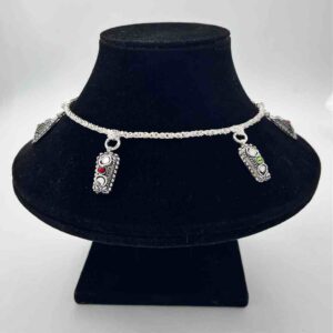 Silver Fancy Design Payal