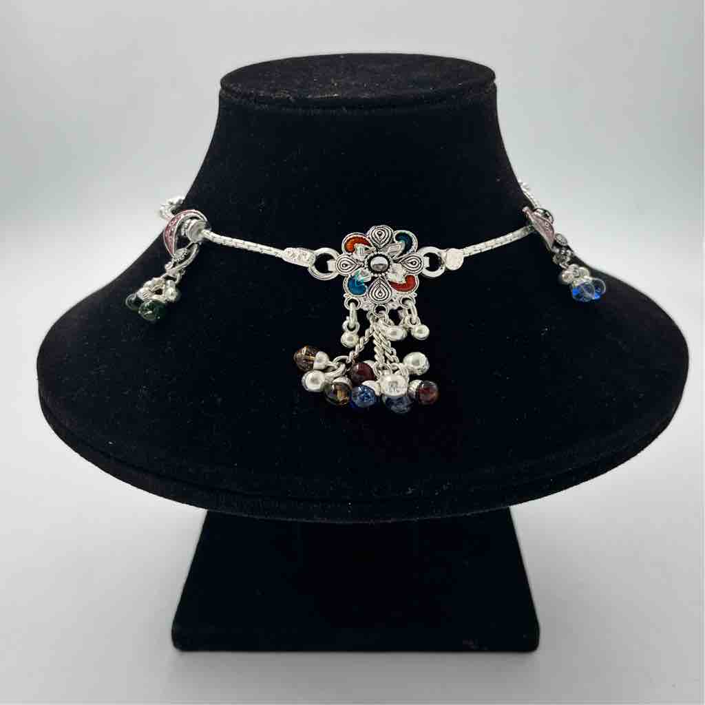Silver Bombey Fancy Broch Design Payal