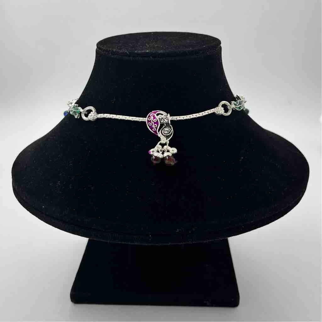 Silver Bombey Fancy Broch Design Payal