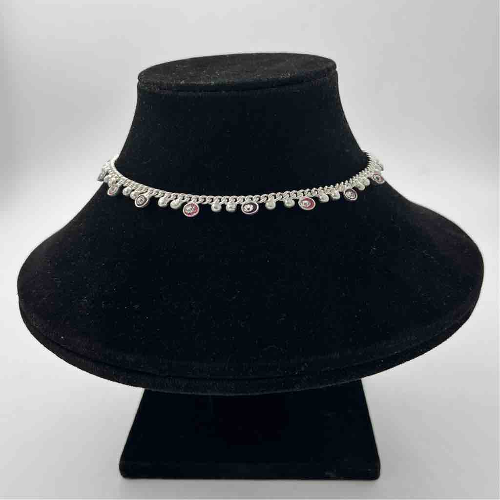 Silver Fancy Aagra Design payal