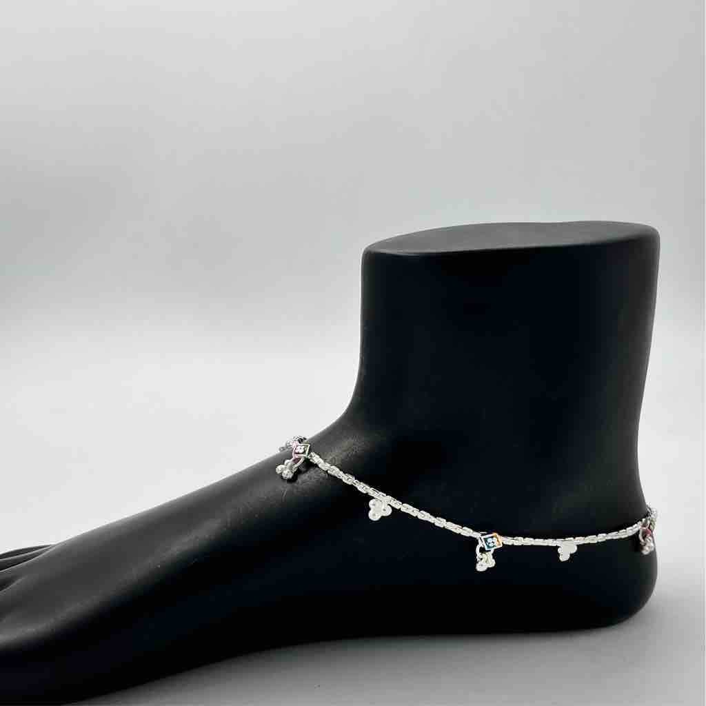 Silver Bombey Fancy Light Weight Design Payal