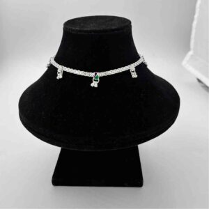 Silver Aagra Fancy Light Weight Design Payal