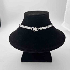 Silver Aagra Fancy Plain Design Payal