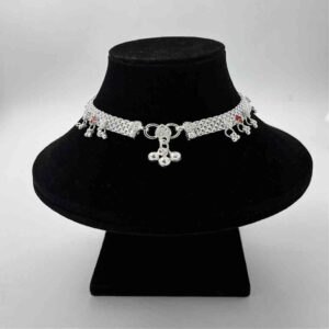 Silver Fancy Aagra Design Payal