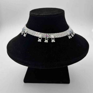 Silver Fancy Aagra Design Payal