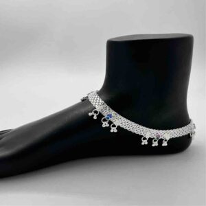 Silver Fancy Aagra Design Payal