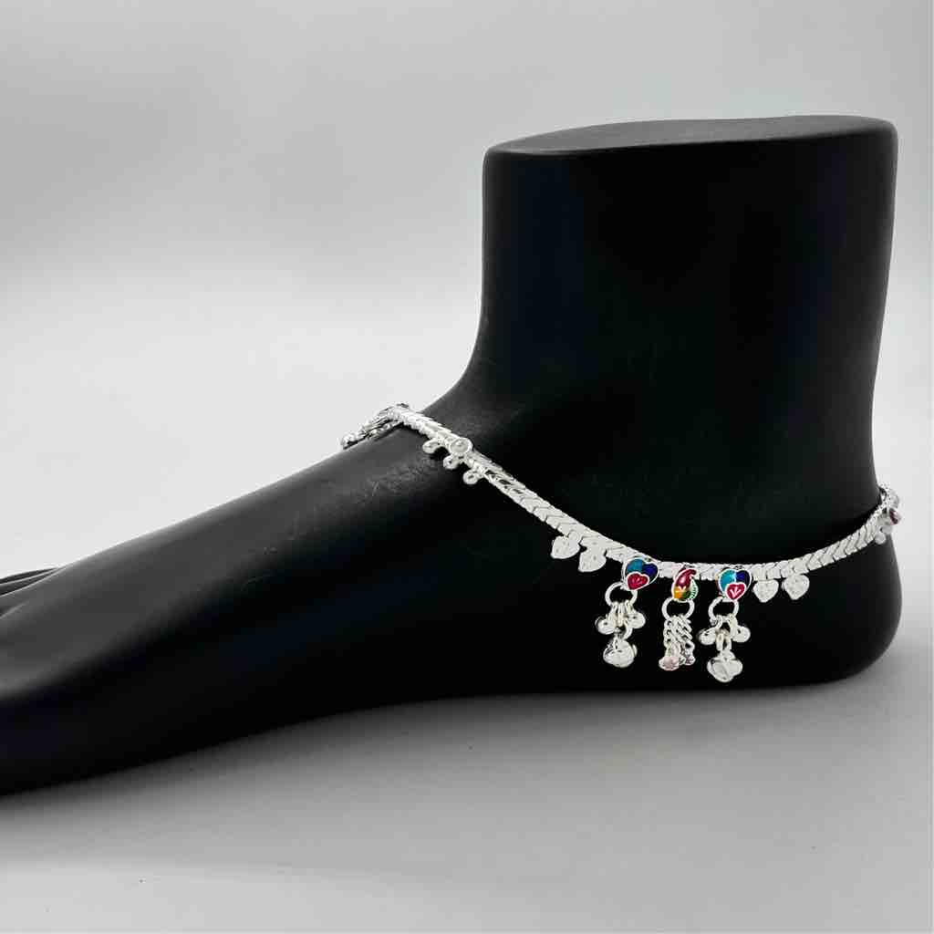 Silver Bombey Fancy New Antique Model Payal