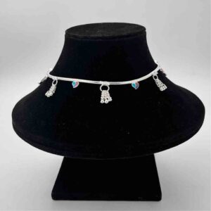 Silver Bombay Fancy New Design Anklets