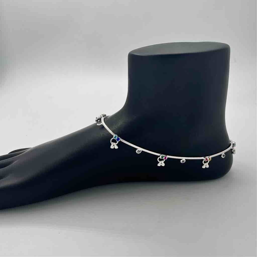 Silver Fancy Bombay Design Payal