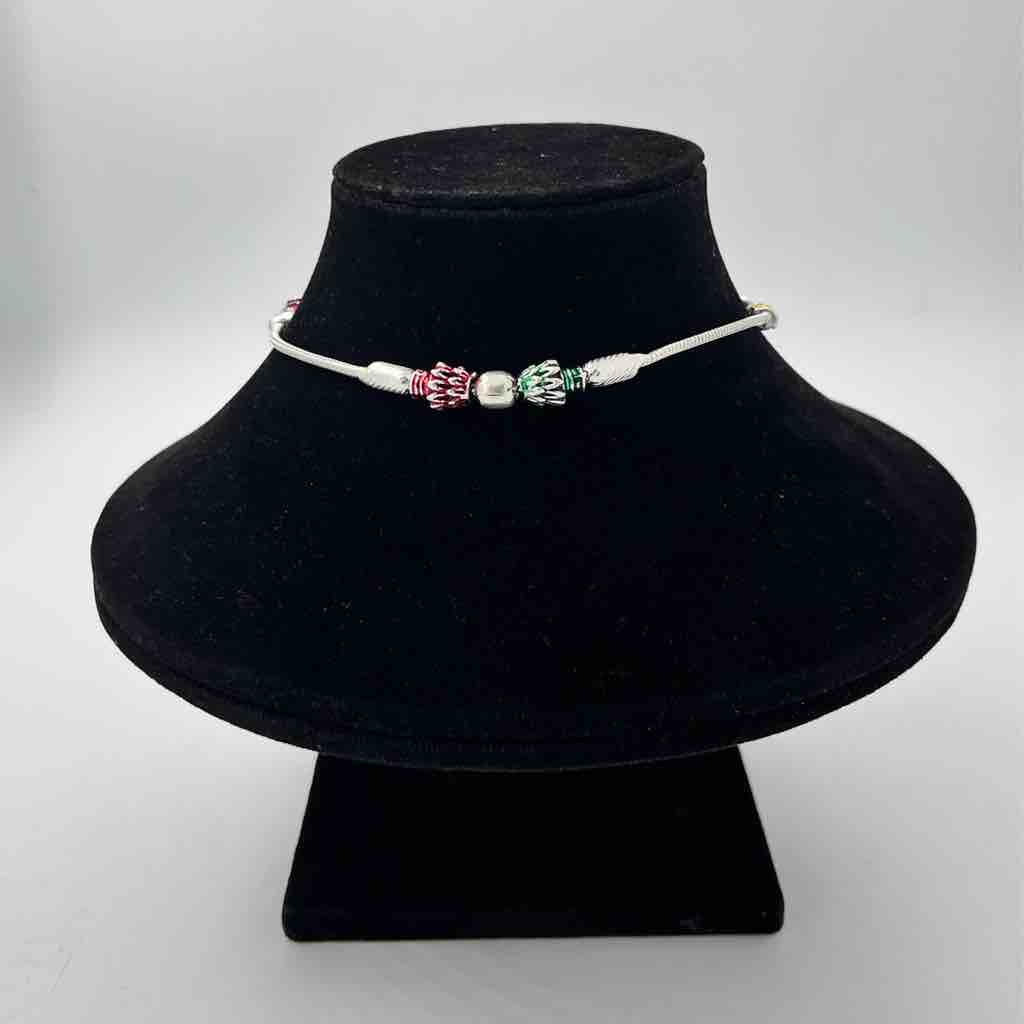 Silver Fancy Heavy Design Manka Payal
