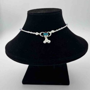 Silver Fancy New Model Light Weight Anklets