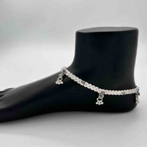 Silver fancy broch payal New Design