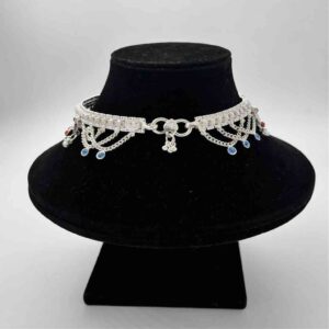 Silver Kismat Fancy Jull Design Anklets