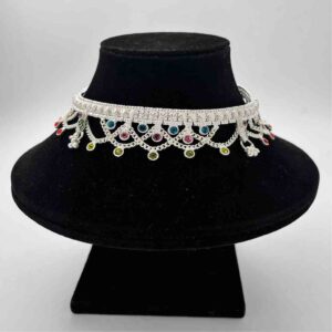 Silver Kismat Fancy Jull Design Anklets