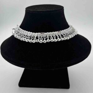 Silver Kismat Fancy Gugri Anklets