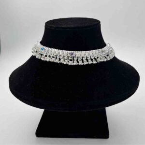 Silver Kismat Fancy Shalang Gugri Design Payal