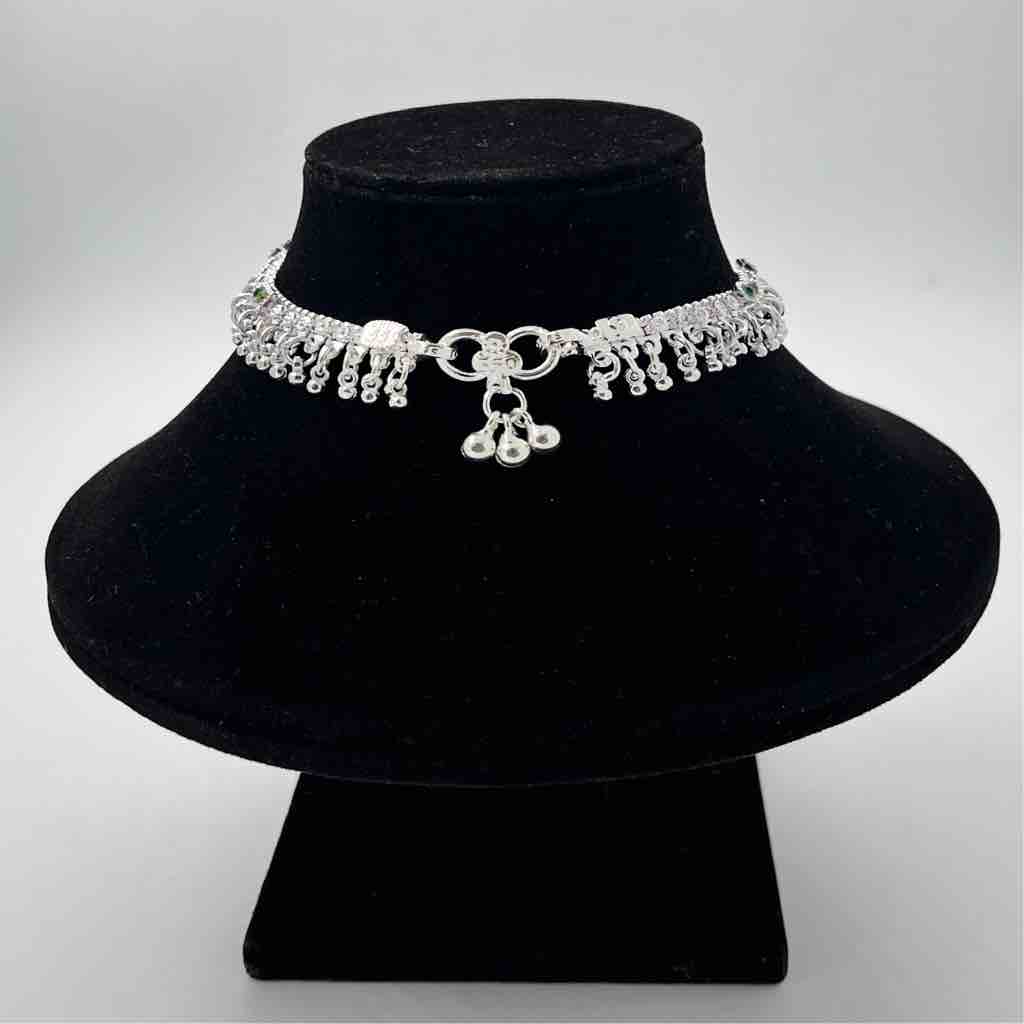 Silver Kismat Fancy Light Weight Gugri Payal