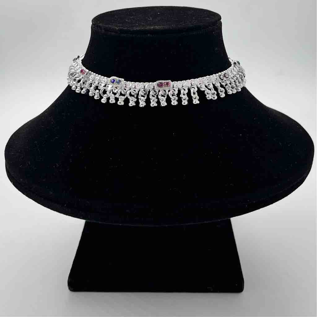 Silver Kismat Fancy Light Weight Gugri Payal