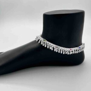 Silver Kismat Fancy Light Weight Gugri Payal