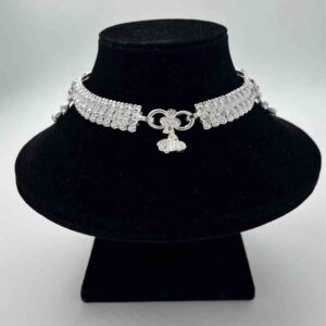Silver Kismat Fancy Pola Patta Design Payal