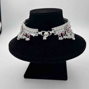 Silver Kismat Fancy Heavy Anklets Gugri