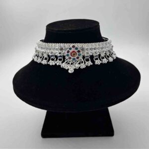 Silver Kismat Fancy Heavy Anklets Gugri