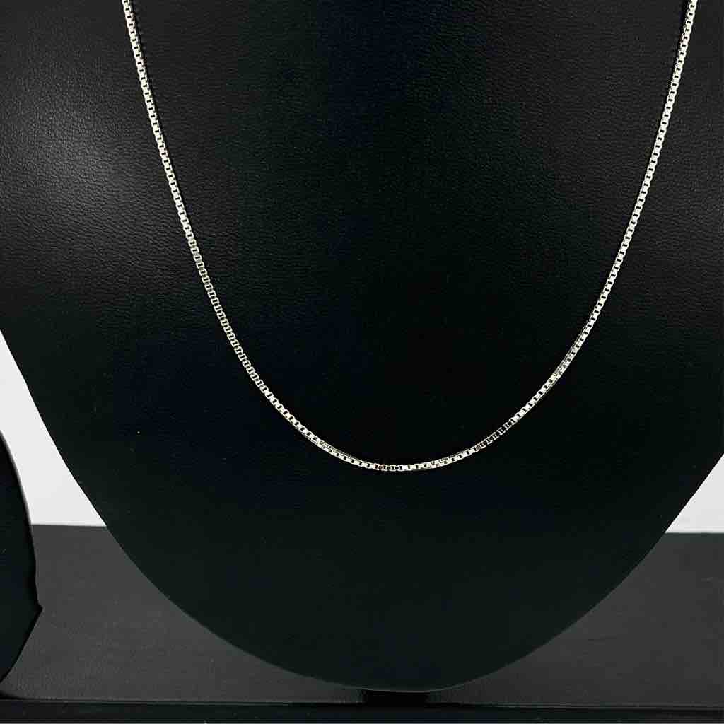 925 Sterling Silver Ladies Plain Classic Design Chain