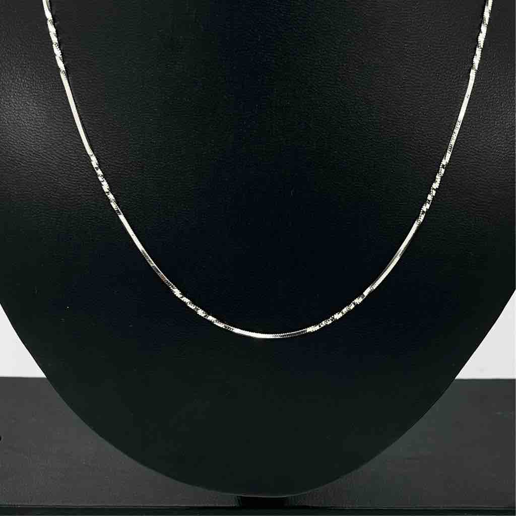 925 Streling Silver Ladies Disco Machin Design Chain