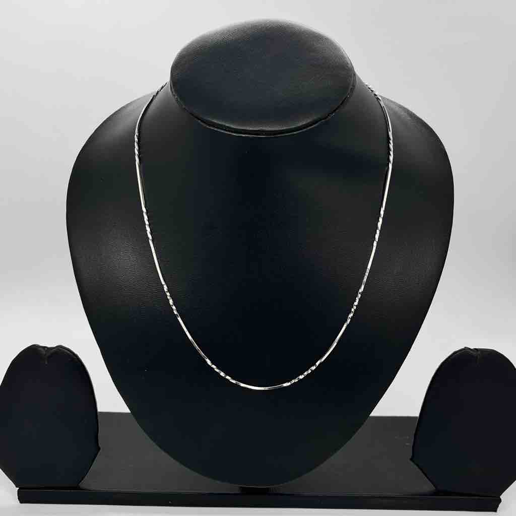 925 Streling Silver Ladies Disco Machin Design Chain