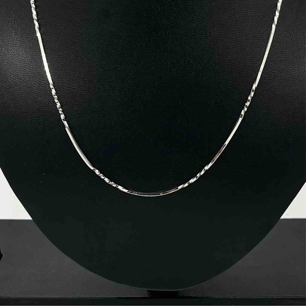 925 Streling Silver Ladies Vertical Design Chain