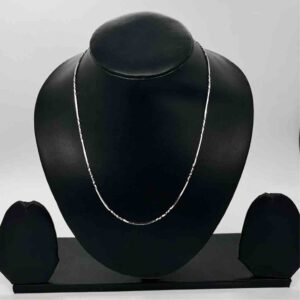 925 Streling Silver Ladies Vertical Design Chain