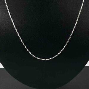 925 Streling Silver Ladies Disco Design Chain