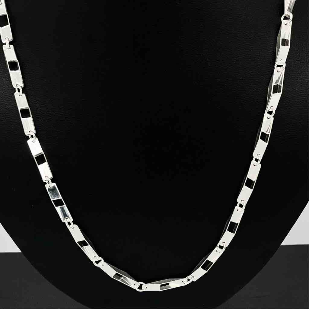925 Sterling Silver Gents English (????????) Design Chain