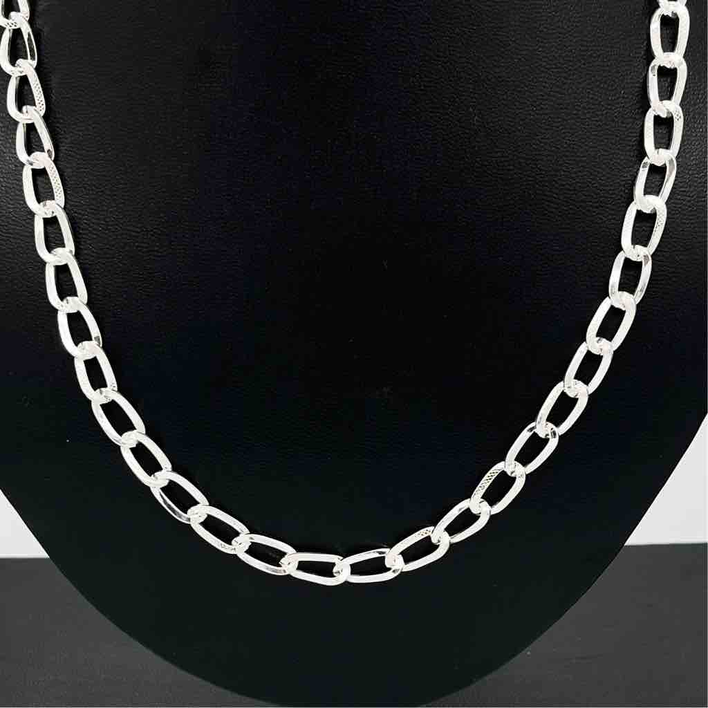 925 Sterling Silver Gents Indo Italiyan Design Chain