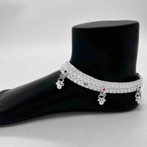 Silver Kismat Jadi Fancy Payal