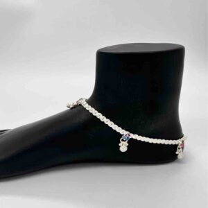 Silver Kismat Fancy Anklets