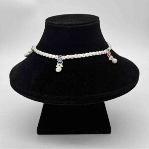Silver Kismat Fancy Anklets
