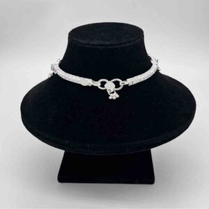 Silver Kismat Classical Dal Design Anklets