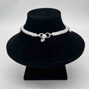 Silver Kismat Fancy Single Line Dal Design Payal