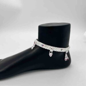 Silver Kismat Fancy Heavy Weight Design Payal