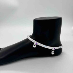 Silver Kismat Fancy Dal Design Payal