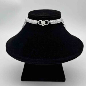 Silver Kismat Double Line Dal Design Anklets