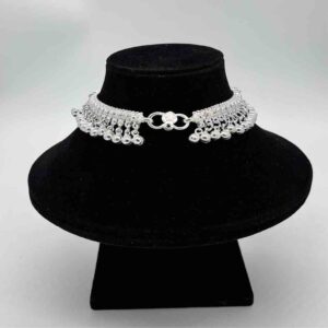 Silver Kismat Shalang Gugri Design Payal