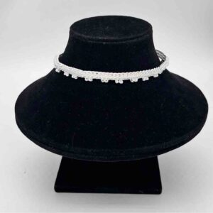 Silver Jiwan Dori Rava Design Anklets