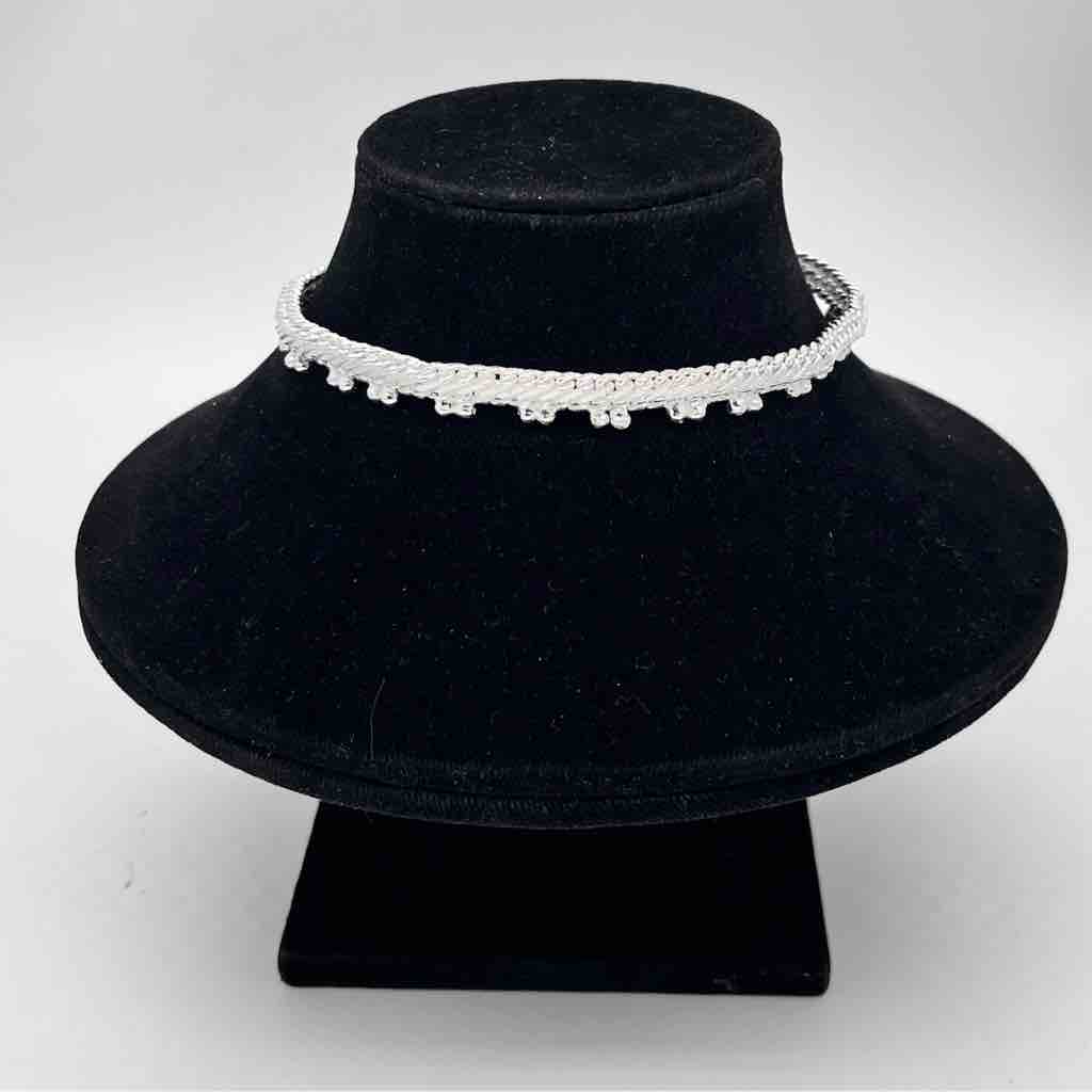 Silver Jiwan Dori Rava Design Anklets