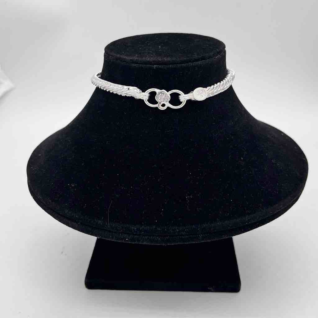 Silver Jiwan Dori Patta Design Anklets
