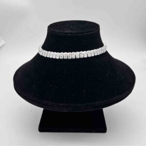 Silver Kismat Low Weight Dal Design Anklets