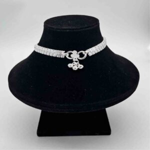 Silver Kismat Single Light Weight Patta Design Anklets